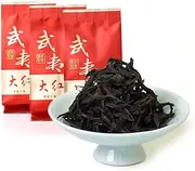 GOARTEA 60Pcs 8g Supreme Fujian Wuyi Da Hong Pao Dahongpao Big Red Robe Rock Loose Leaf Chinese Oolong Tea