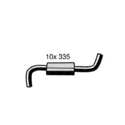 Engine Bypass Hose for Holden Commodore VL Berlina VL Calais VL 335mm