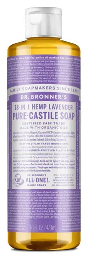 Dr. Bronner's Pure-Castile Soap Liquid Lavender 473ml