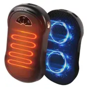 Hand Warmers Rechargeable 2 Pack, 10000 Mah Hot Hand Warmers , Electric USB Rec