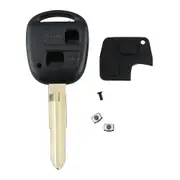 High Quality Car Key Repair Kit For Toyota Yaris - 2 Button Remote Key Shell With Durable Rubber Pad, Abs Material - Easy Diy Micro Switch Replacement
