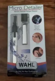 WAHL Nose Ear Hair BATTERY Wet/Dry Compact Precision Micro Detailer Trimmer New