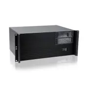 RackChoice 4U Short Depth Mini-ITX/M-ATX Server Chassis 2x5.25+2x3.5+2x2.5 Ba...