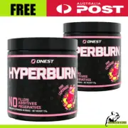 2 X Onest Hyperburn Elite Thermogenic Weight Loss Fat Burner All Flavours