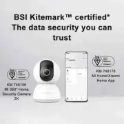 360° Smart Home Security Camera PTZ 2K Baby Monitor 1296x2304P AI Panoramic Cam