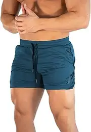 [HZQIFEI] Men's Sports Summer Shorts Quick-Drying Running Shorts Training Trousers Outdoor Sports Trousers with Pocket