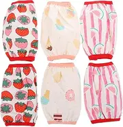 [SHERCHPRY] 9 Pairs Sleeve Cartoon Cotton Fruit Child, As Shown 1, 17X8CM