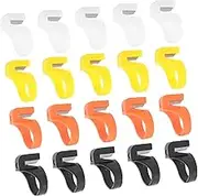 STOBOK Sewing Supply 20pcs Handy Thread Cutting Tool Ring Design for Yarn and Embroidery Cutting