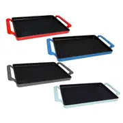Chasseur Rectangular Grill (42x24cm) - Duck Egg Blue