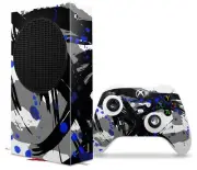 Skins XBOX Series S Console Controller Abstract 02 Blue