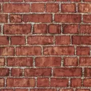 Matte Red Brick Wallpaper Peel and Stick, Faux Stone Textured Contact Paper, ...