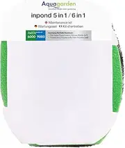 Aquagarden Pond Filter Kit, Foam Filter Kit, Polymer Wool Filter Pads, Pond Care Kit, Fits Inpond 5 in 1 6000 & 9000 litres