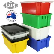 Stack & Nest Storage Container 52 Litre Plastic Containers Food-Grade Made in AU