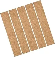 TEHAUX Pcs Cork Wall Strips Natural Cork Memo Board Strip Self-Adhesive for Office Home Decor
