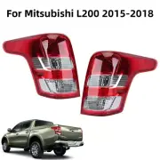 2PCS Tail Light For Mitsubishi L200 2015 2016 17-2018 Rear Brake Lamp Left+Right (for: Mitsubishi)