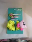 CUTE Kirby Plush Hair Clips & Scrunchie Accessories Set!