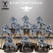 Astronet X1 Infantry - Station Forge - 28mm Tabletop Undead Robots Mecha Droide