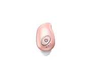 V21 Wireless Earphone Mini In-ear 8D Stereo Bluetooth-compatible 5.0 Earbuds Sport Headset with Charging Box for Smartphone-Pink