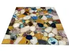 Natural Mix Agate Coffee Table Top, Agate Living Room Furniture Christmas Eve