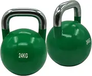 2 x 24kg - Steel Pro Grade Competition Kettlebell Weight - Home Gym Strenth