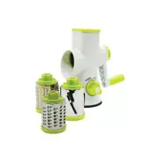 3pcs Manual Food Grater Rotary Chopper Slicer Shredder Cheese Salads Vegetable