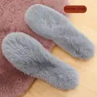 Odorproof Wool Heating Insole Warm Winter Snow Boots Insoles Men Women