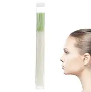 Ear Piercing Floss, Piercing Floss Ear Floss Piercing Hole Cleaner - Piercing Cleaning Tool, Lid Design Cleaner Floss for Earrings, Lips, and Nostrils