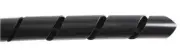 PRO POWER - 4mm - 50mm Spiral Wrap Black - 10m