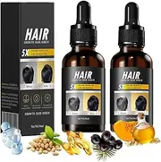 Dafeila FollicleBoost 5X Hair Growth Serum, Follicle Boost Hair Density Serum, Deeply Nourishes the Scalp and Roots, Regrows Hairs Within 2-6 Weeks, Supporting Stronger,Thicker Hair (2pcs)