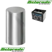 Chrome Plastic Push On 33MM x 3-1/2in Cylinder 60pc Box