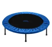 Machrus Upper Bounce Mini Round Foldable Rebounder Fitness Trampoline with Trave