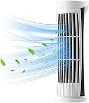 LeoLeozz Portable Air Conditioner Fan - 3-Speed Cooling Tower for Bedroom, Office & Kitchen | Compact & Powerful (White)