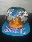 VINTAGE CHARLOTTE HORNETS SNAPBACK HAT LOGO KOREANA