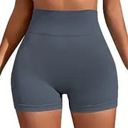 [Generic] High-Performance Workout Shorts for Women - Breathable Yoga Running Gym Athletic Compression Shorts with Tummy Control & Squat-Proof Design