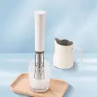 3 Gear Speed Electric Milk Frother USB Rechargeable Foam Mixer Coffee Shop