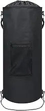 Boat Trash Bag - RV Trash Can | 11-15 Gal Drawstring Folding Container Organizer Waterproof for Truck Road Outdoors Travel Boating