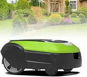 Robotic Lawn Mowers, Auto Charging Intelligent Robotic Lawnmower, 20-60mm Adjustable Mowing Height, Low Noise & Ipx5 Waterproof & Remote Control, for Lawns up to 1000m²