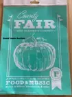 County Fair NEW Chalk Couture Transfer RETIRED Stencil 8.5"x11" Autumn