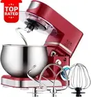 5Qt Stand Mixer 1200W 6 Speed Tilt Head Kitchen Electric Mixer Stainless Bowl