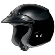 SHOEI RJ PLATINUM-R MATTE BLACK OPEN FACE STREET MOTORCYCLE HELMET SNELL M2020D