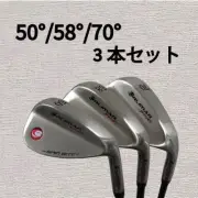 ORLIMAR Spin Bite Wedge 50 degrees 58 degrees 70 degrees set of 3