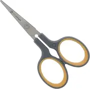 Westcott E-30440 00 Titanium Super Soft Grip Scissor, 10 cm- Grey/Yellow