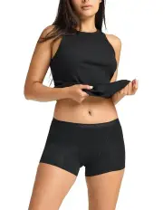 [Modibodi] Classic Period Boyshort Moderate-Heavy in Black