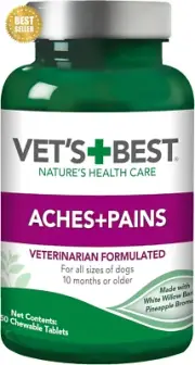 Vet’S Best Aches + Pains Dog Supplement - 50 Chewable Tablets
