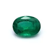 7.63 Carat GRS Certified Natural Emerald, Oval Cut, Color, Clarity Genuine