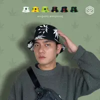 在飛比找蝦皮商城優惠-大麻葉漁夫帽 歐美大麻葉 滿版大麻葉 漁夫帽 多色 情侶帽 