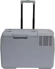 30L Mini Portable Car Fridge Mini Fridge Freezer Refrigerator Portable Car Mini Fridge(Gray)