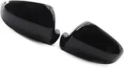 Replacement Covers 1K0857538/1K0857537 For Golf 5 MK5 Je&tta 5 B6 Car Rearview Side Wing Mirror Cover Replacement Shell (Color : Black)