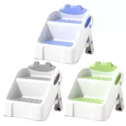 Toddler Kids Step Stool for Bathroom Sink | Foldable 2 Step Stool for Kids