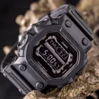 在飛比找momo購物網優惠-【G-SHOCK】G-SHOCK 太陽能潮流電子錶-消光黑(